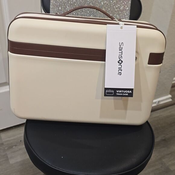 Samsonite Virtuosa Train Case- Off White - Picture 11 of 15